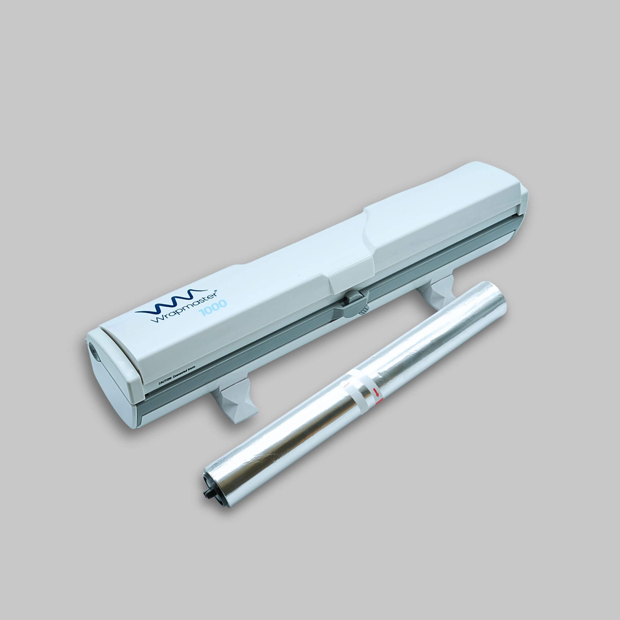 Wrapmaster 1000 - Startpakke nr. 4 | Dispenser + 1 rulle stanniol (1×30 m) produktbillede